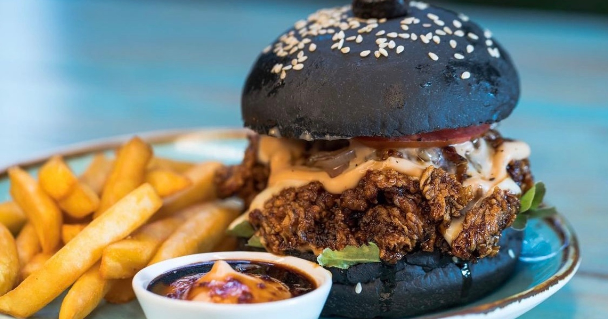 Korean Fried Chicken Burger At Thyme Lonumedhu korean-fried-chicken-burger-at-thyme-lonumedhu